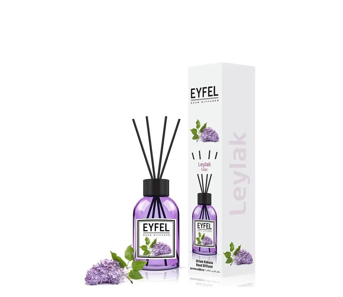 خوشبو کننده هوا ایفل EYFEL مدل لیلاک ( یاس بنفش ) Lilac حجم 120 میلی لیتر